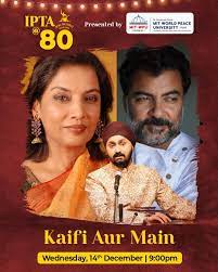 छै दिन में बारह नाटक : अस्सी साल 12 Kaifi aur main