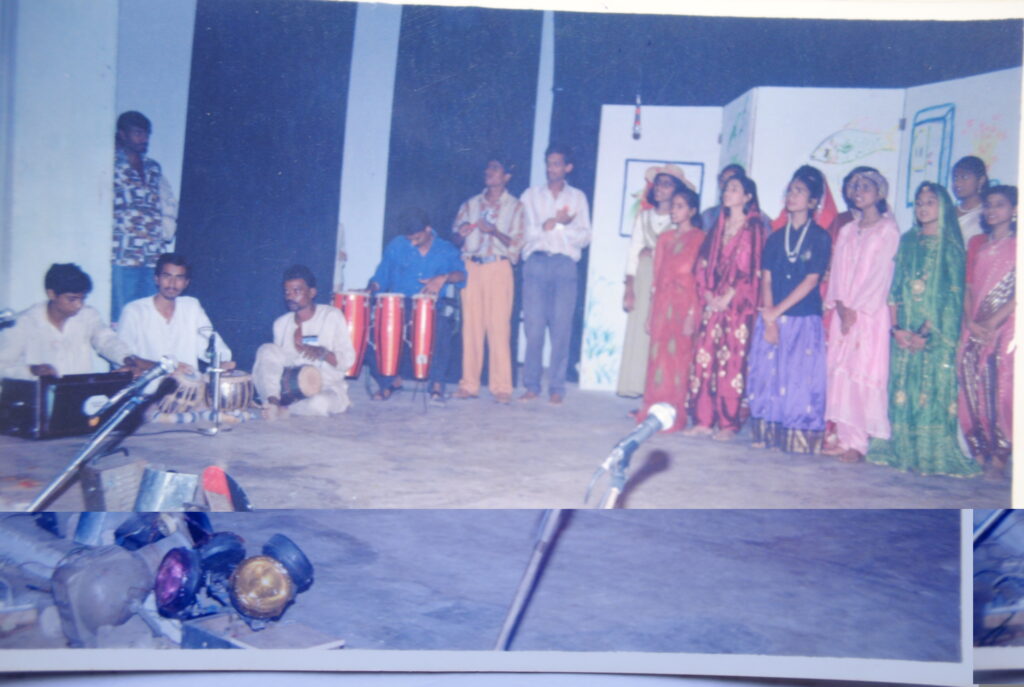 बच्चों की गतिविधियाँ और इप्टा रायगढ़ 7 15 workshop 1996
