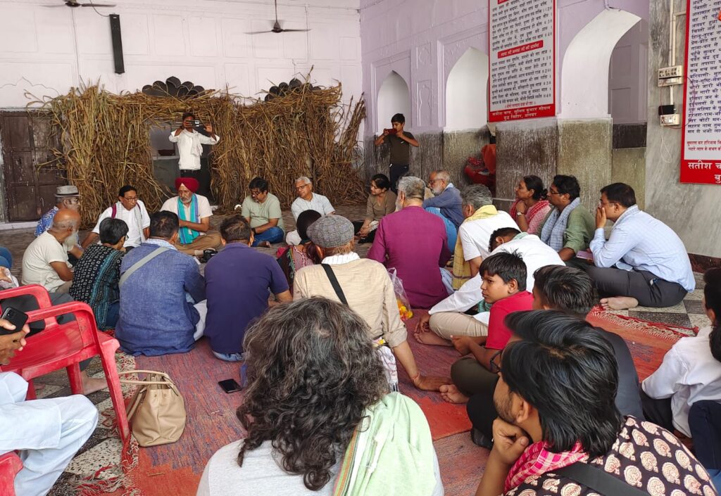 राजस्थान में अलवर से ढाई आखर प्रेम पदयात्रा आरम्भ 6 29Sep02