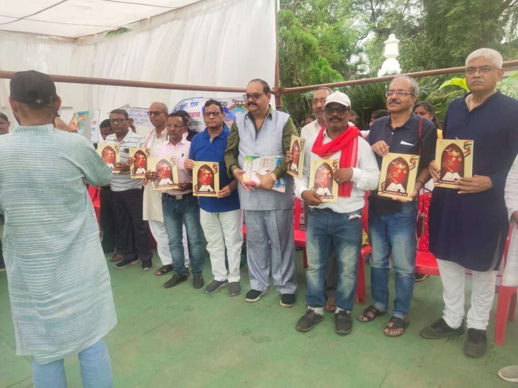 सांझी विरासत का अनुभव करने निकली 'ढाई आखर प्रेम जाँजगीर-चाम्पा एक दिवसीय सांस्कृतिक पदयात्रा' 4 WhatsApp Image 2023 10 06 at 15.40.33 1