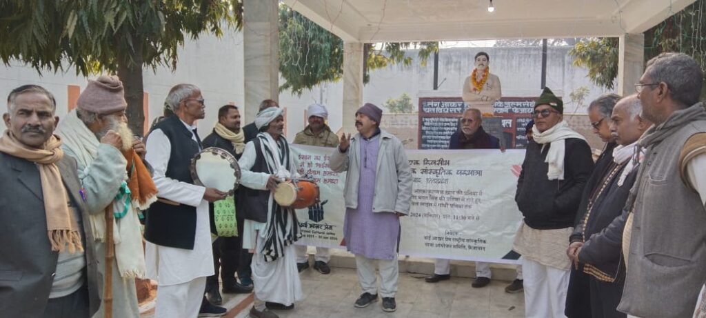 उत्तर प्रदेश की 'ढाई आखर प्रेम' एक दिवसीय यात्राओं का समापन मथुरा में 5 WhatsApp Image 2024 02 02 at 16.24.43