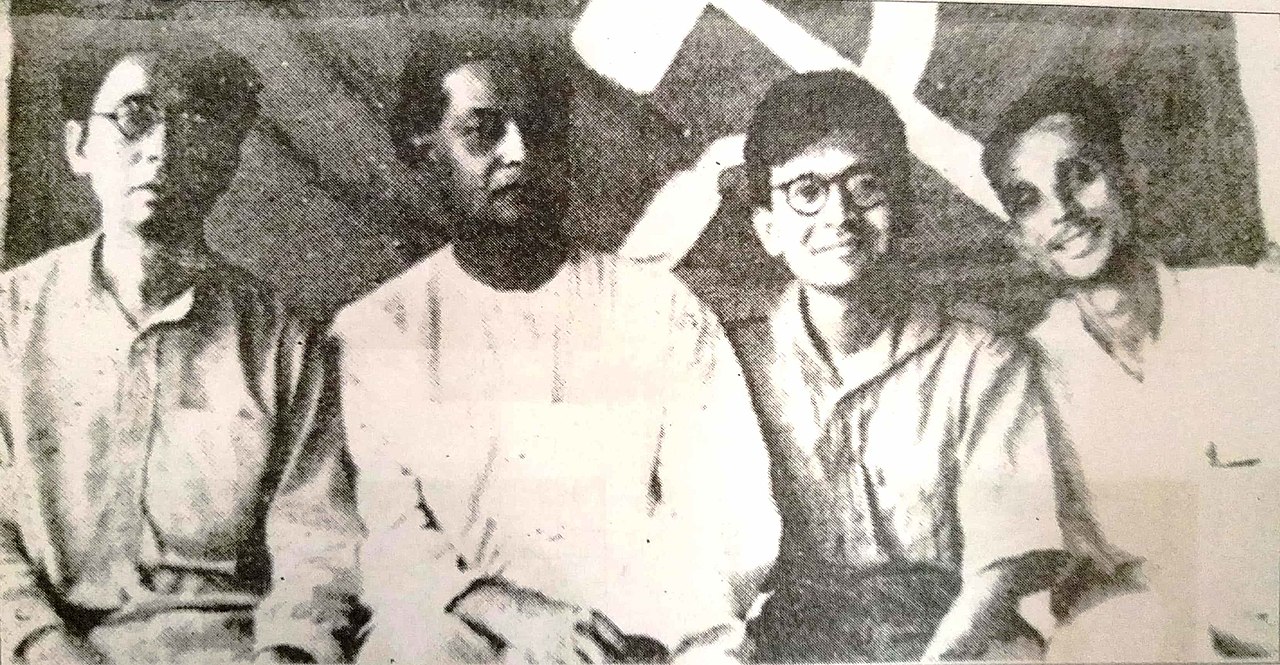 Muzaffar Ahmed Bankim Mukherjee PC Joshi Somnath Lahiri1937