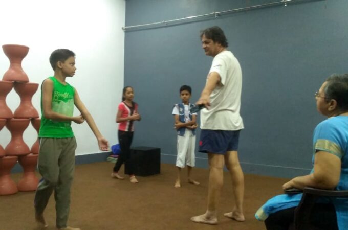 Bade bhai sahab rehearsal with Ajay